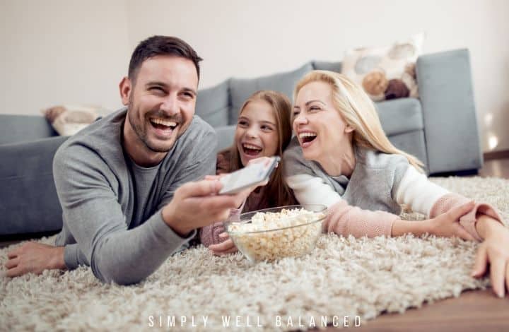 family movie night