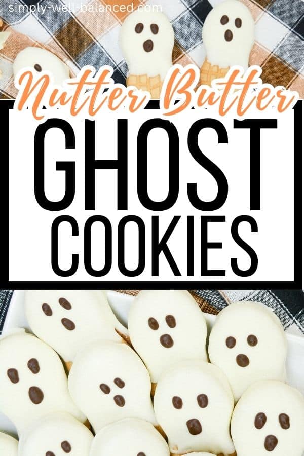Nutter Butter Ghost Cookie Directions