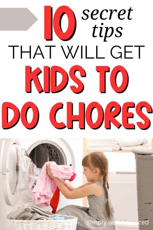 A young girl taking her laundry out of the dryer and putting in a basket on her own. 